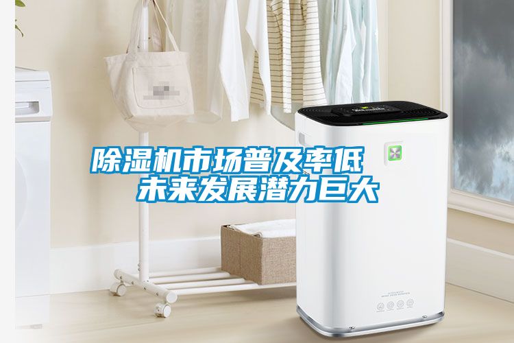 除濕機市場普及率低   未來發展潛力巨大