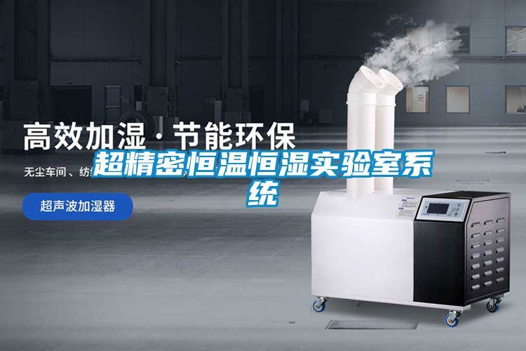超精密恒溫恒濕實驗室系統