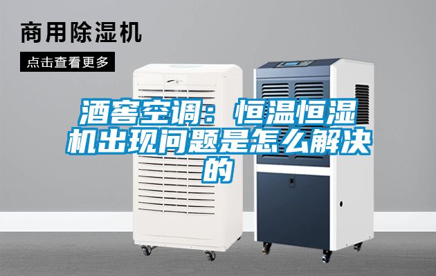 酒窖空調：恒溫恒濕機出現問題是怎么解決的