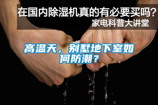 高溫天，別墅地下室如何防潮？