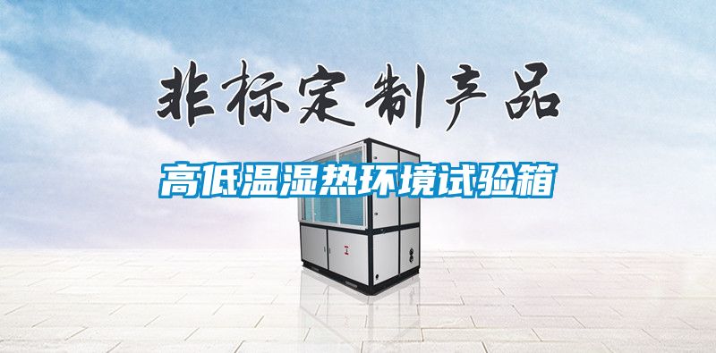 高低溫濕熱環境試驗箱