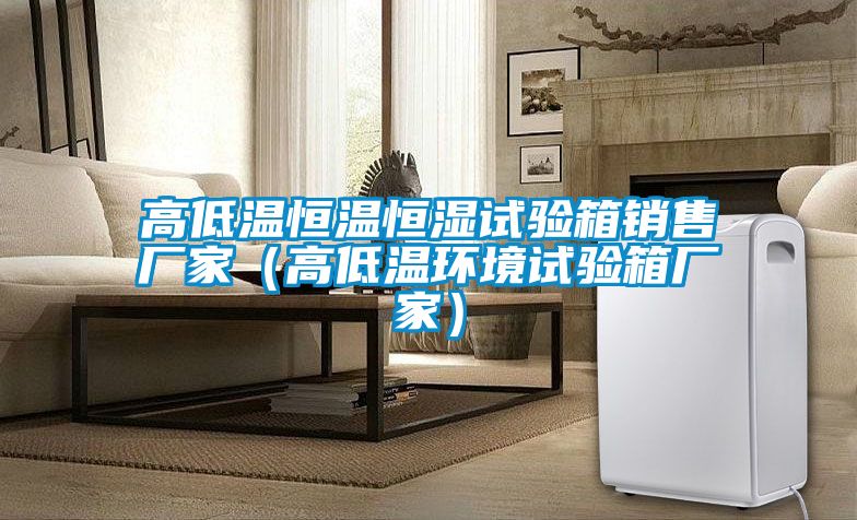 高低溫恒溫恒濕試驗箱銷售廠家（高低溫環境試驗箱廠家）