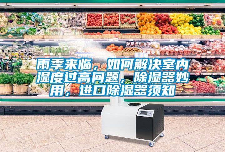 雨季來臨，如何解決室內濕度過高問題，除濕器妙用，進口除濕器須知