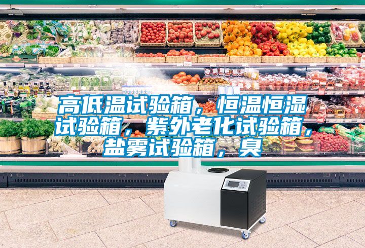 高低溫試驗箱，恒溫恒濕試驗箱，紫外老化試驗箱，鹽霧試驗箱，臭