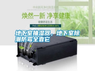 行業新聞地下室抽濕器，地下室除潮防霉全靠它