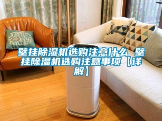 企業新聞壁掛除濕機選購注意什么 壁掛除濕機選購注意事項【詳解】