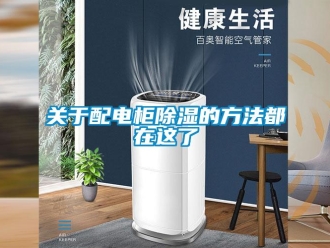 企業新聞關于配電柜除濕的方法都在這了