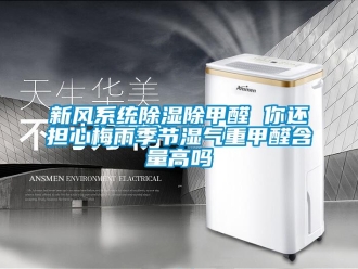 行業新聞新風系統除濕除甲醛 你還擔心梅雨季節濕氣重甲醛含量高嗎