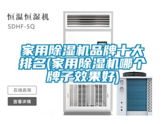 企業新聞家用除濕機品牌十大排名(家用除濕機哪個牌子效果好)