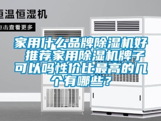 企業(yè)新聞家用什么品牌除濕機(jī)好 推薦家用除濕機(jī)牌子可以嗎性價(jià)比最高的幾個(gè)有哪些？