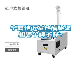 企業(yè)新聞寧夏地下室倉庫除濕機哪個牌子好？
