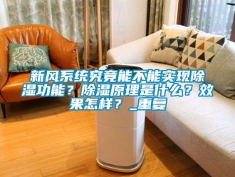 行業新聞新風系統究竟能不能實現除濕功能？除濕原理是什么？效果怎樣？_重復
