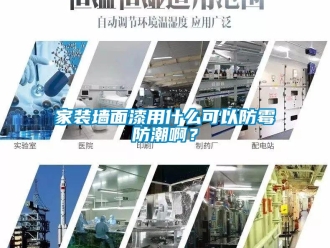 常見問題家裝墻面漆用什么可以防霉防潮啊？