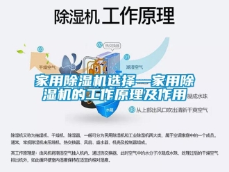 常見問題家用除濕機選擇—家用除濕機的工作原理及作用