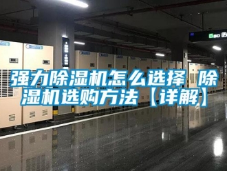 行業(yè)新聞強力除濕機怎么選擇 除濕機選購方法【詳解】