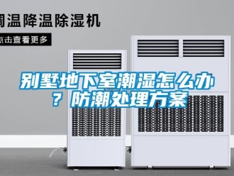 企業(yè)新聞別墅地下室潮濕怎么辦？防潮處理方案