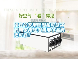 行業(yè)新聞便宜的家用除濕機可以買嗎，家用除濕機那個品牌更可靠？