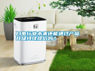 行業新聞白電行業未來還能通過產品升級持續提價嗎？